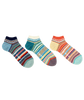 CHUP COCORU socks available in Navy, Ivory, and Carrot Orange